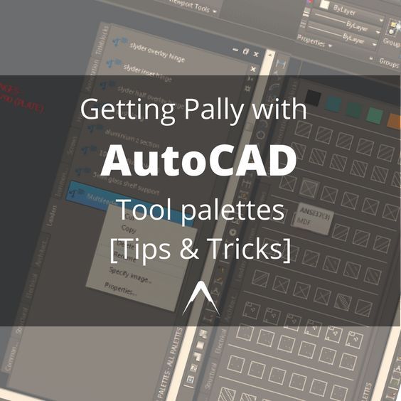 tool pallets autocad for mac